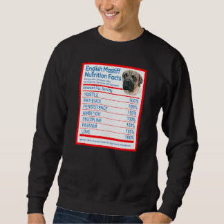 English Mastiff Dog Breed Eigentümer Ernährung Fak Sweatshirt