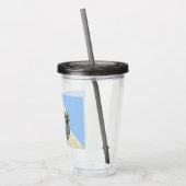 English Mastiff (Fawn) Malerei - Original Dog Art Acryltrinkbecher (Links)