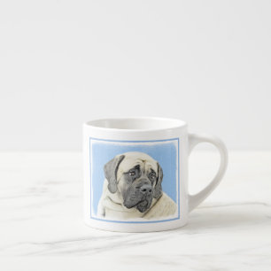 English Mastiff (Fawn) Malerei - Original Dog Art Espressotasse