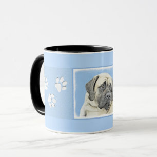 English Mastiff (Fawn) Malerei - Original Dog Art Tasse