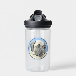 English Mastiff (Fawn) Malerei - Original Dog Art Trinkflasche