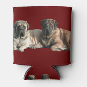 English Mastiff Freunde Dosenkühler (Vorderseite)