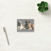 English Mastiff Freunde Post-it Klebezettel (Büro)