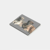 English Mastiff Freunde Post-it Klebezettel (angewinkelt)