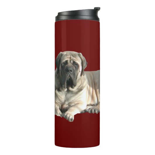 English Mastiff Freunde Thermosbecher (Nach links gedreht)
