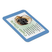 English Mastiff Heritage of Liebe Magnet (Rechte Seite)