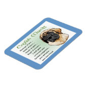 English Mastiff Heritage of Liebe Magnet (Linke Seite)