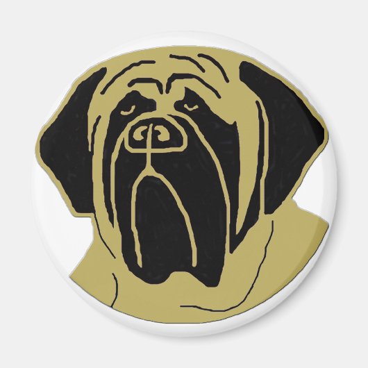 English Mastiff Magnet (Vorne)