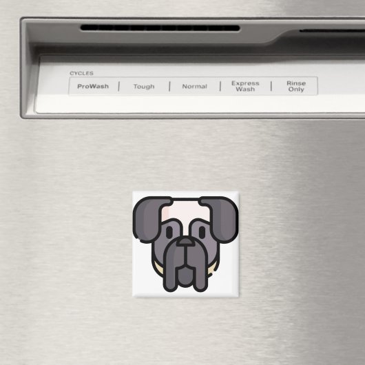 English Mastiff Magnet (In Situ (Geschirrspüler))