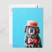 English Mastiff Postcard - Meathead Postkarte (Vorne/Hinten)