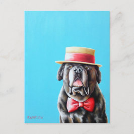 English Mastiff Postcard - Meathead Postkarte