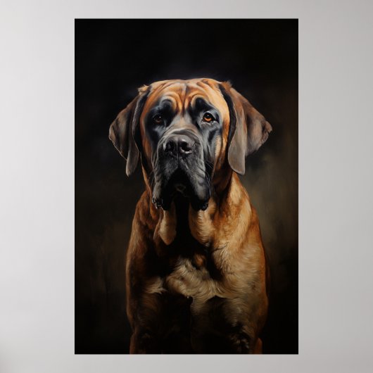 English Mastiff Poster (Vorne)