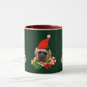 English Mastiff Puppy Christmas Geschenke Tasse (Zentrum)