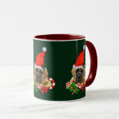English Mastiff Puppy Christmas Geschenke Tasse (VorderseiteRechts)