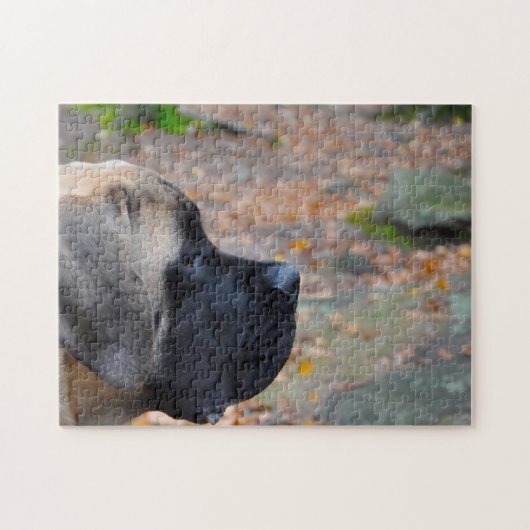 English Mastiff. Puzzle (Horizontal)