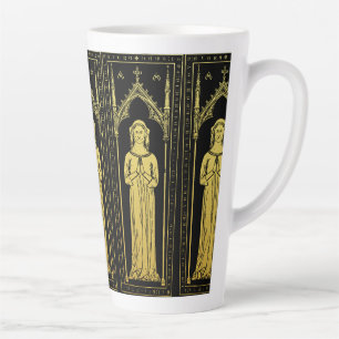 English Medieval Portrait 1300 Lady Joan Cobham Milchtasse