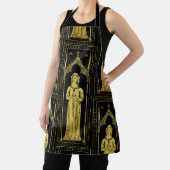 English Medieval Portrait 1300 Lady Joan Cobham Schürze (InSitu)