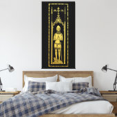 English Medieval Portrait 1355 John, Lord Cobham Leinwanddruck (Insitu (Schlafzimmer))