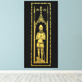 English Medieval Portrait 1355 John, Lord Cobham Leinwanddruck (Insitu (Holzboden))