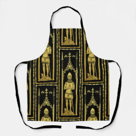 English Medieval Portrait 1355 John, Lord Cobham Schürze