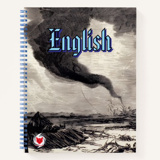 English Notebook Notizblock (Vorderseite)