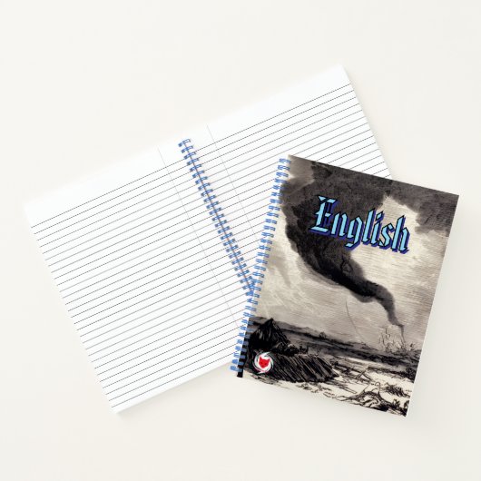 English Notebook Notizblock (Innenseite)