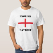 English Patriot Protest T-Shirt (Vorderseite)