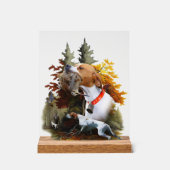 English Pointer  Acrylschild (Vorderseite)