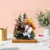 English Pointer  Acrylschild (Hochzeit)