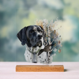English Pointer Acrylschild