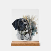 English Pointer Acrylschild (Vorderseite)
