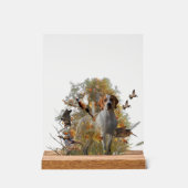 English Pointer  Acrylschild (Vorderseite)