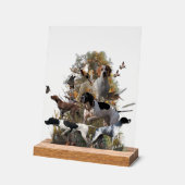 English Pointer  Acrylschild (Winkel)