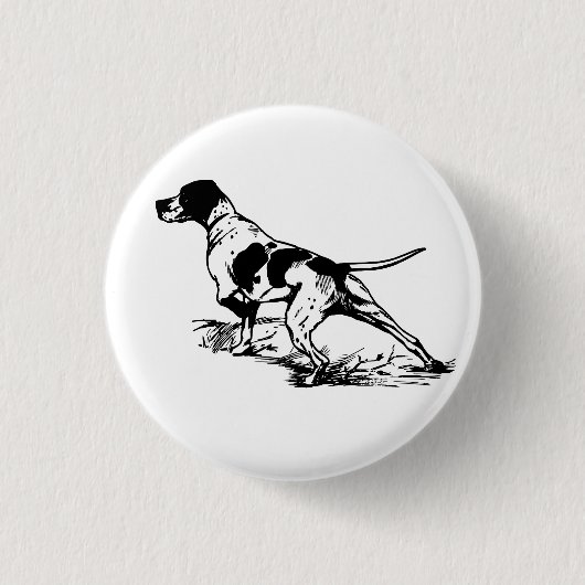 English Pointer Button (Vorderseite)