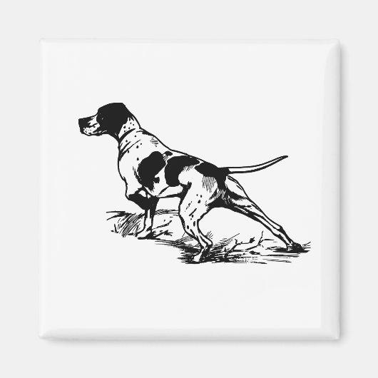 English Pointer Classic Magnet (Vorne)