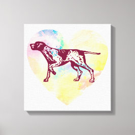 English Pointer Dog Leinwanddruck