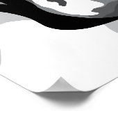 English Pointer Dog Poster (Ecke)