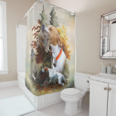 English Pointer Duschvorhang (Beispiel)