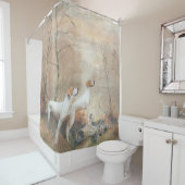 English Pointer Duschvorhang (Beispiel)