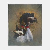 English Pointer Fleecedecke (Vorderseite)