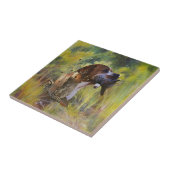 English Pointer Fliese (Seite)