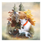 English Pointer Fotodruck (Vorne)