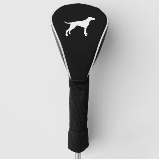 English Pointer Golf Headcover (Vorderseite)