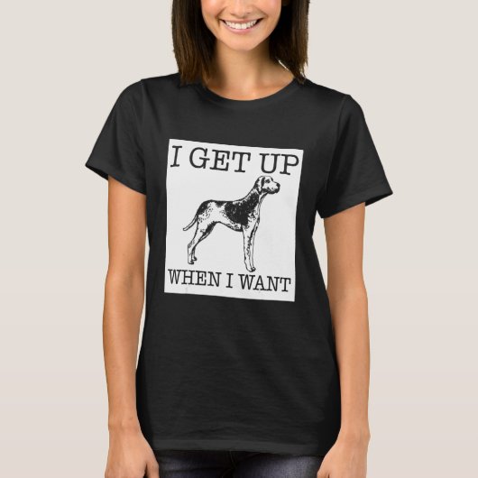 English Pointer Hund 1 T-Shirt (Vorderseite)