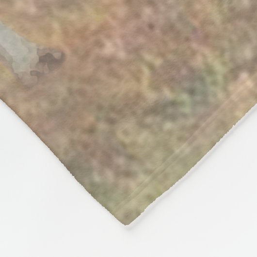 English Pointer jagt die Fasans Fleecedecke (Ecke)