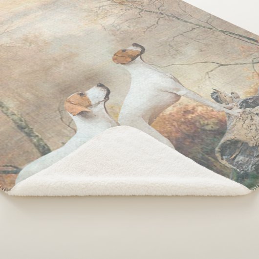 English Pointer jagt die Fasans Sherpadecke (3/4)