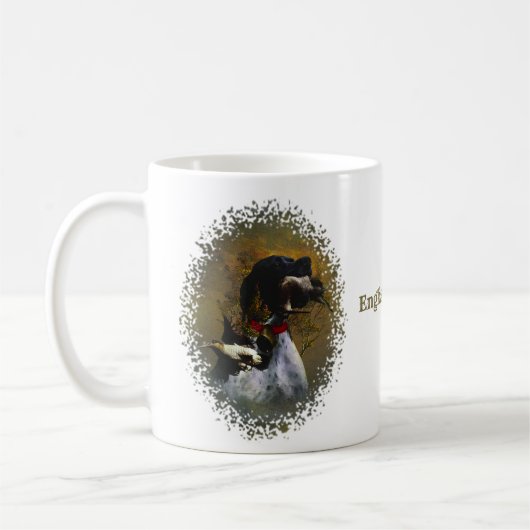 English Pointer Kaffeetasse (Links)