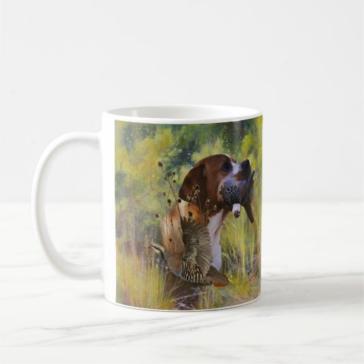 English Pointer Kaffeetasse (Links)