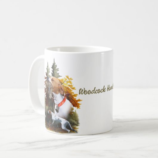 English Pointer Kaffeetasse (Vorderseite Links)