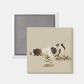 English Pointer Magnet (Vorderseite/Rückseite)